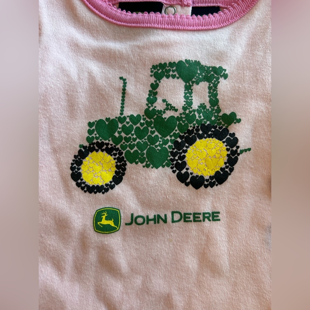 ❤️4 for $25❤️ John Deere set 0-3 M NWT - Picture 2 of 4
